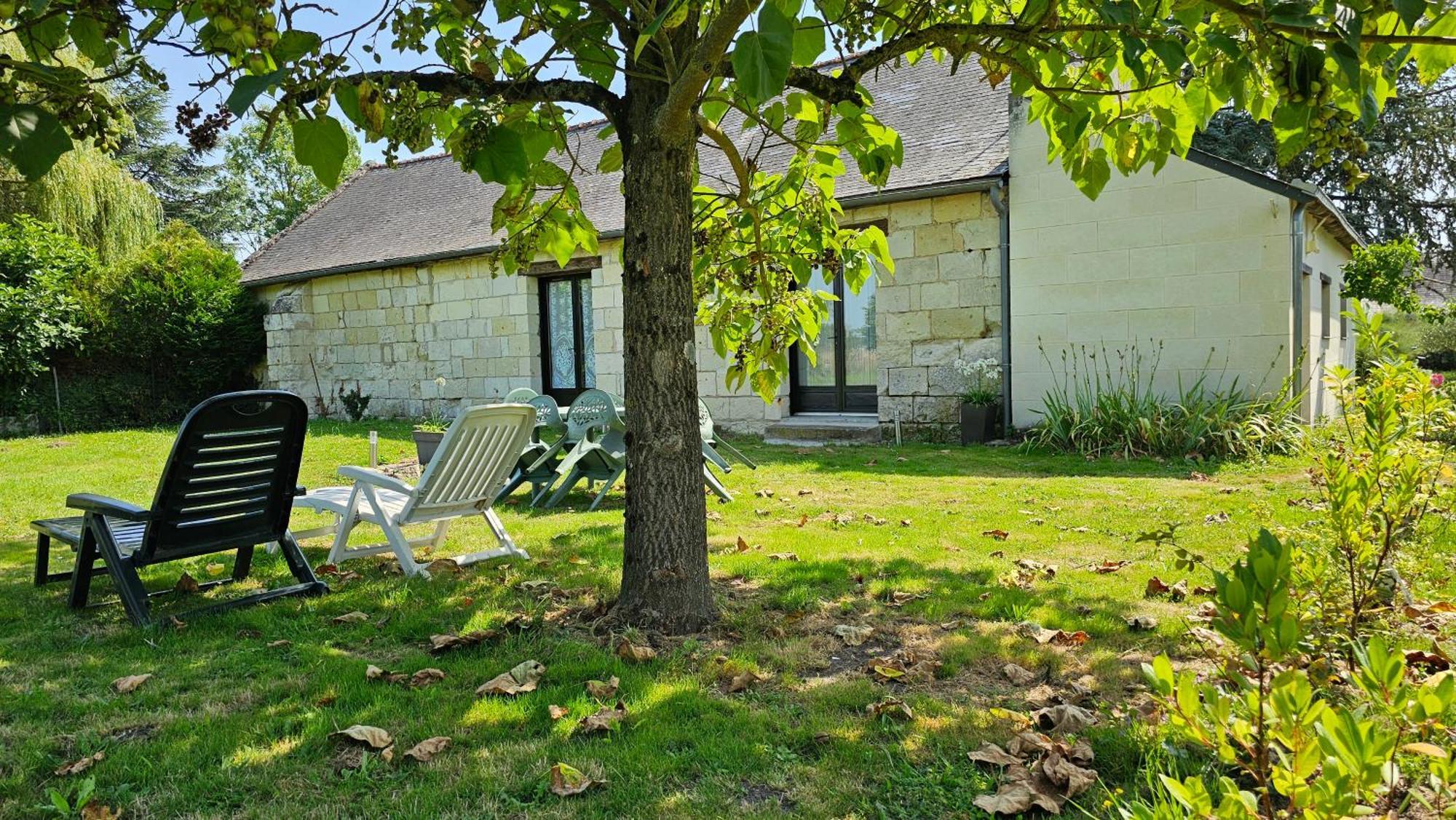 Villebernier Domaine Des Moizons, Le Figuier 아파트 외부 사진